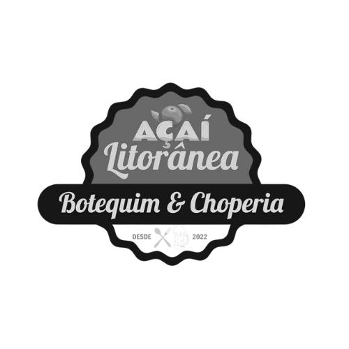 Logo Açaí Litorânea